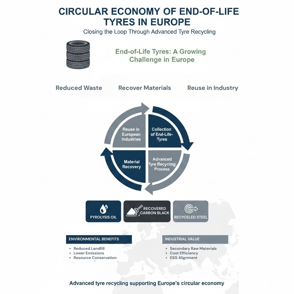 Gravita Europe End of life tyres